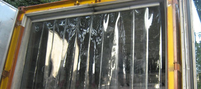 Polar Grade PVC Strip Curtains Polar Grade PVC Strip Curtains